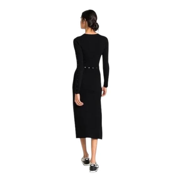 A.L.C. Sophie Dress Black Merino Wool Size XS - Picture 6 of 13